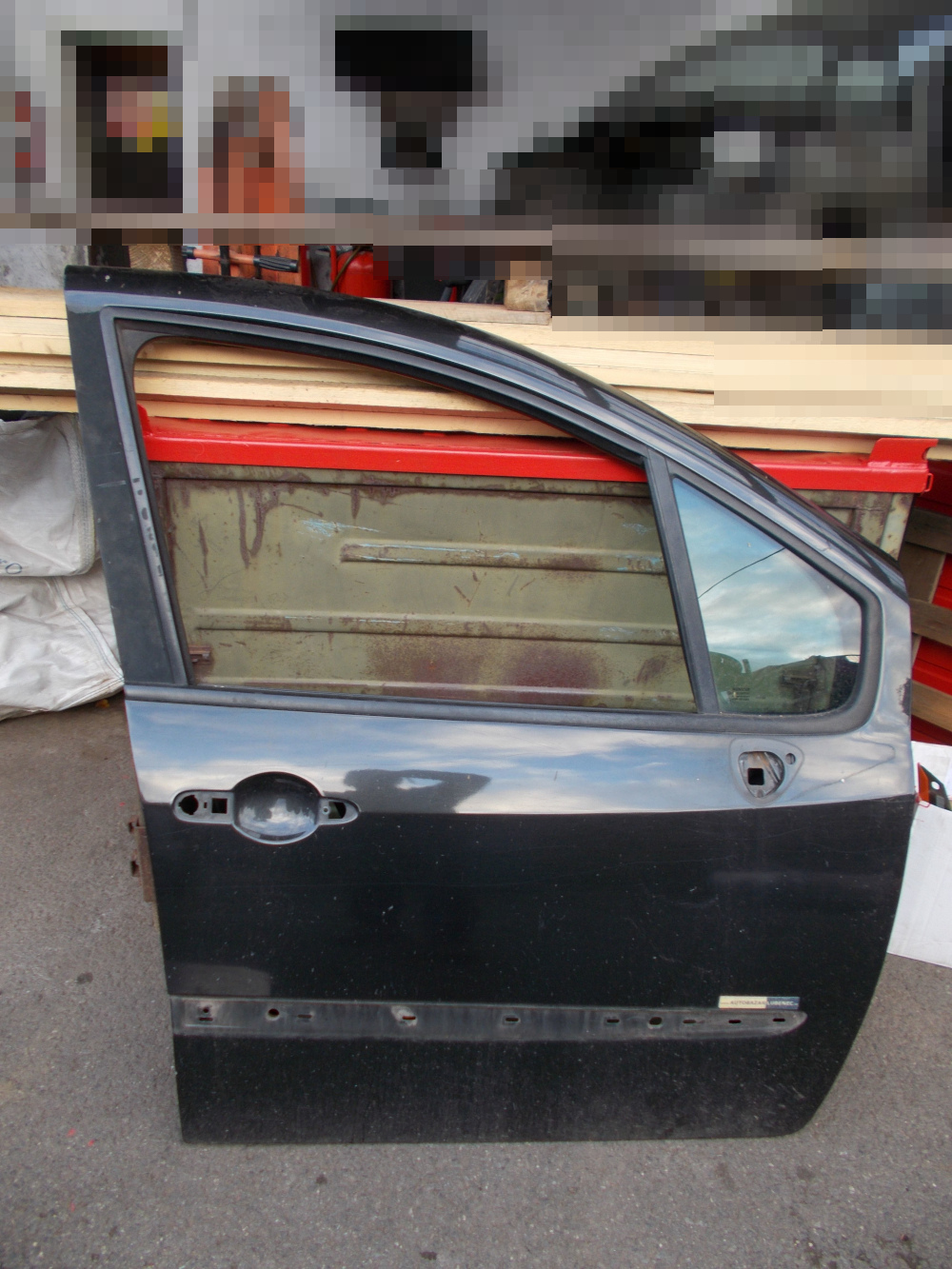 Pravé přední dveře Renault Modus, vč. skla, různé barvy