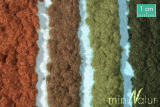 miniNatur mech  flock čtyř barev 0,5-1mm