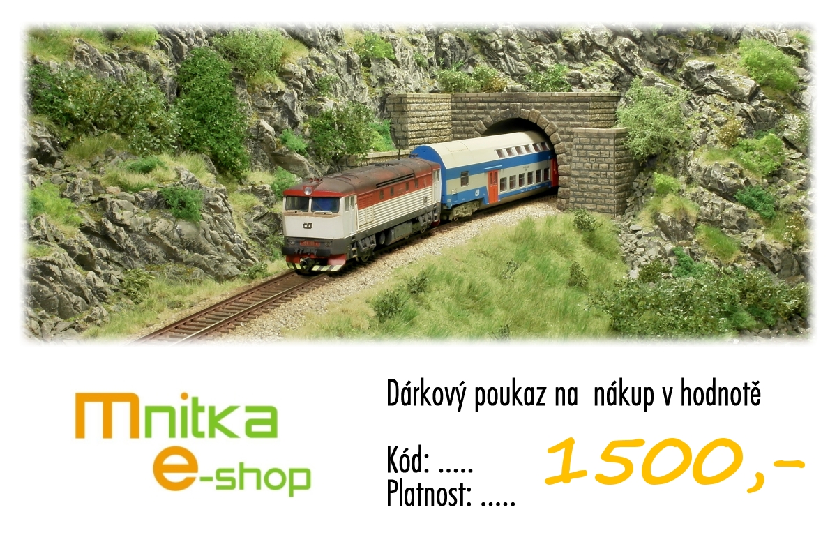 Dárkový poukaz v hodnotě 2000,-.Kč