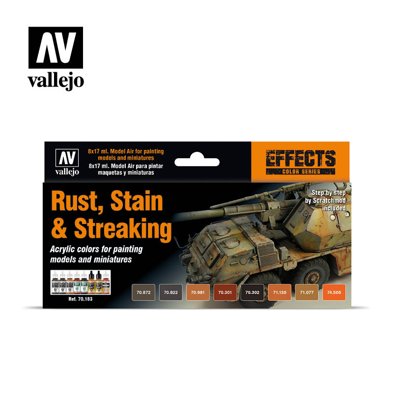 VALLEJO Rust, Stain & Streaking