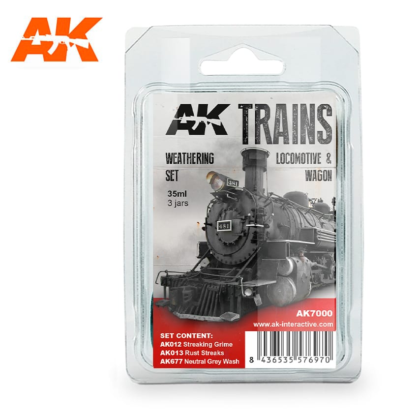 AK INTERACTIVE TRAINS LOCOMOTIVE & WAGON
