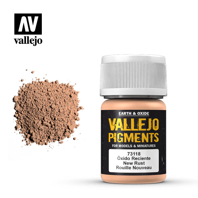 VALLEJO Pigments 73118 Fresh Rust 