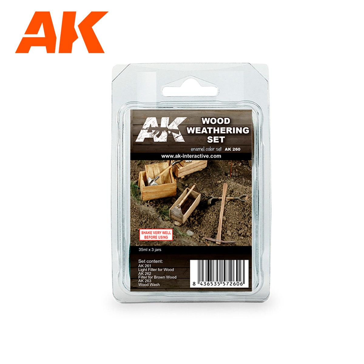 AK INTERACTIVE WOOD WEATHERING SET