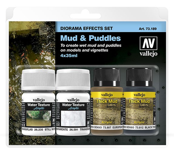 VALLEJO Diorama Set 73189 Mud & Puddles