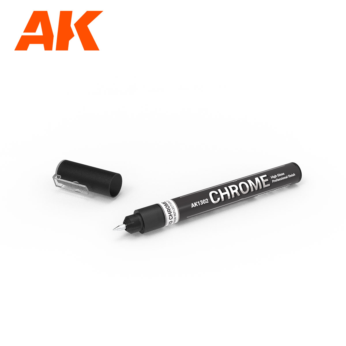 AK INTERACTIVE METALLIC LIQUID MARKER – CHROME