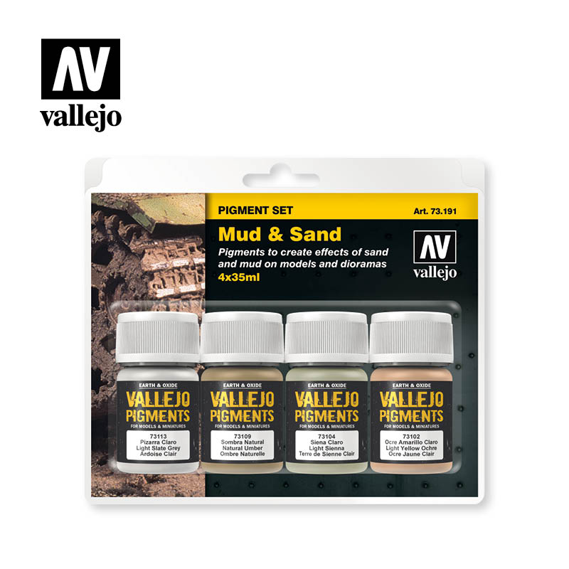 VALLEJO Pigments 73191 Mud & Sand