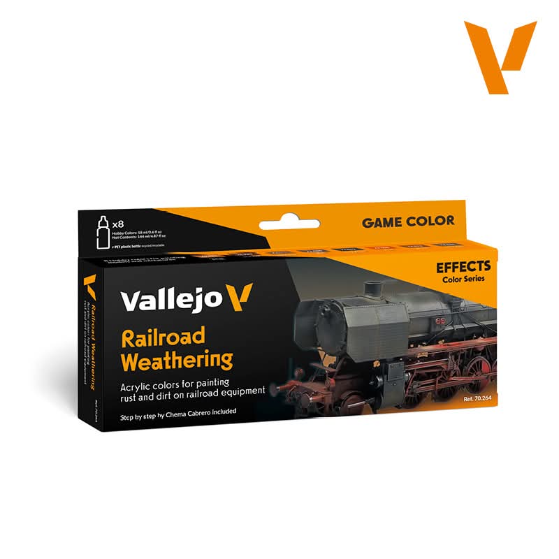 VALLEJO Railroad Weathering