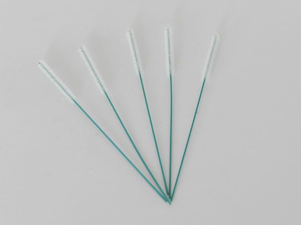 Createx Airbrush čistící kartáčky 5 x 2.5 mm (green)
