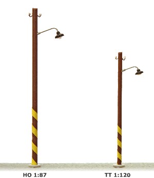 HO nádražní lampa typ B