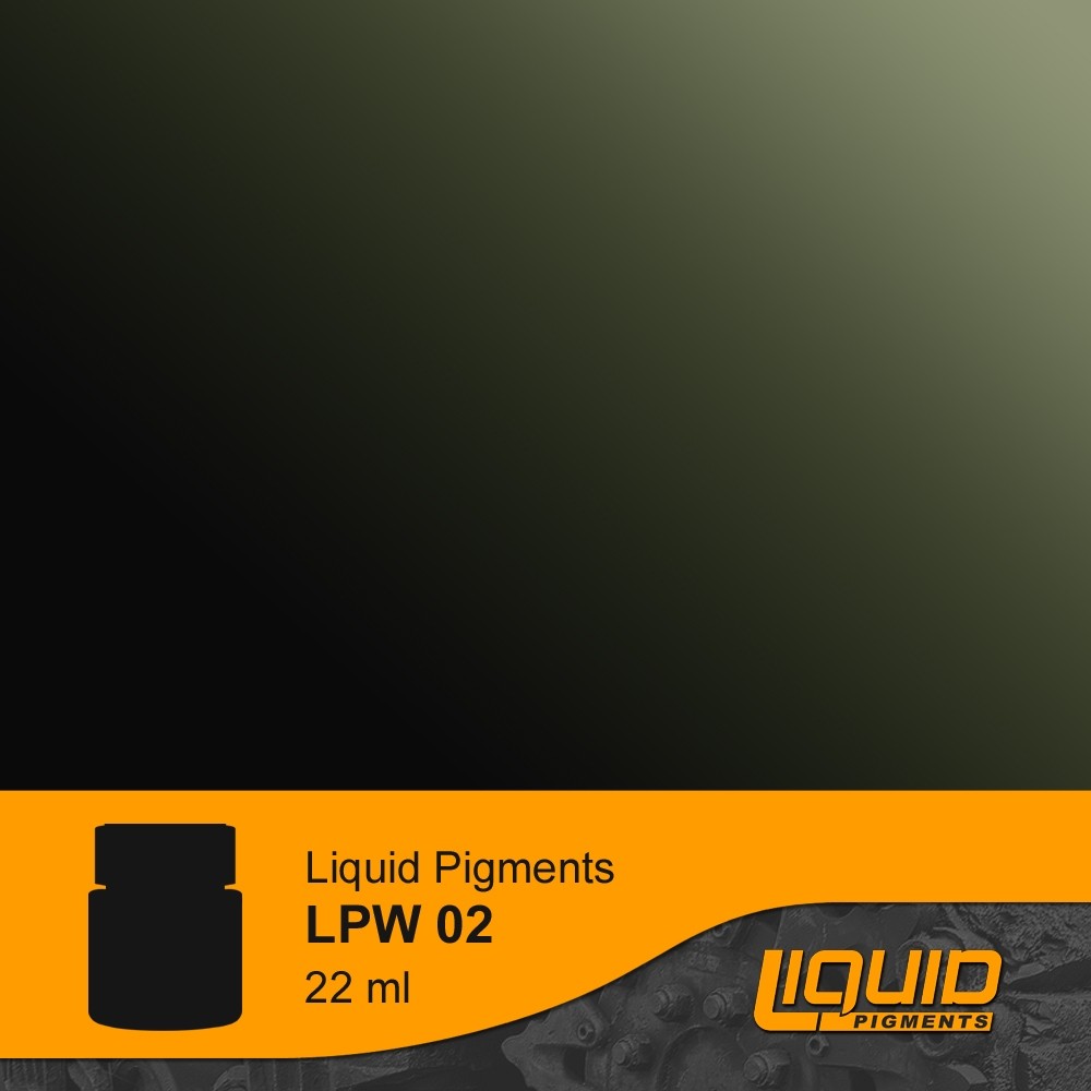 LIFECOLOR Liquid Pigments LPW02 Black Umber