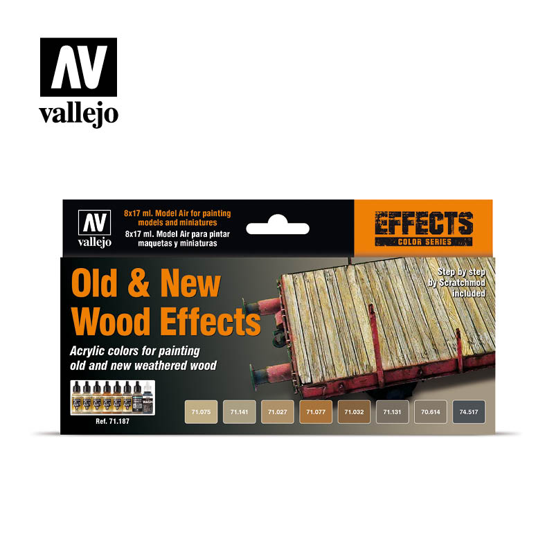 VALLEJO Old & New Wood Effects