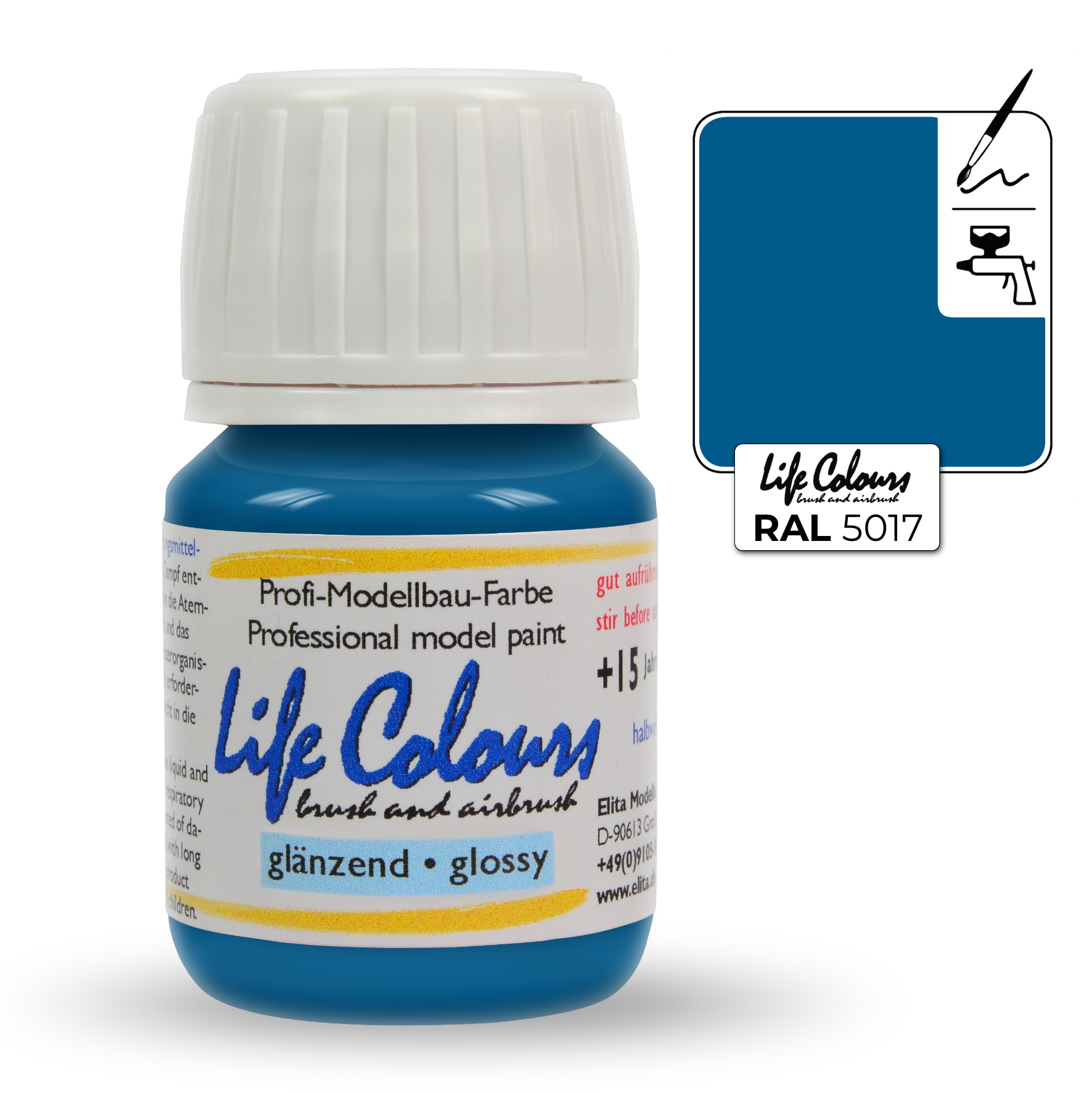 ELITA MODELLE Life Colours dopravní modrá 15ml