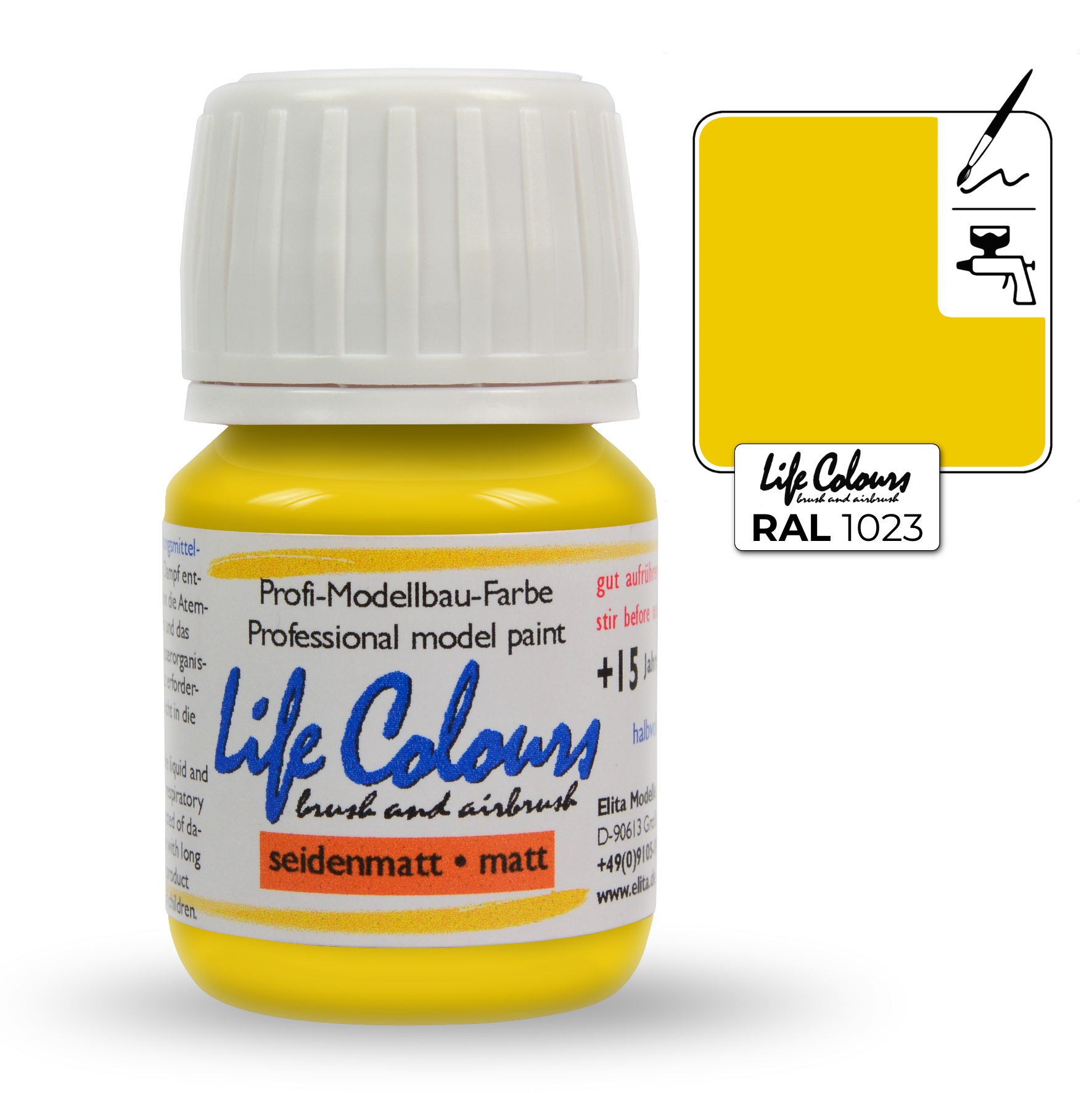 ELITA MODELLE Life Colours dopravní žlutá 15ml