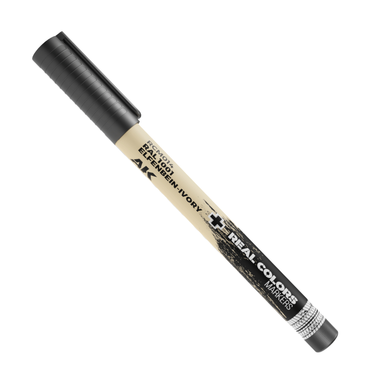 AK REAL COLORS MARKER RAL 1001 elfebein/ivory
