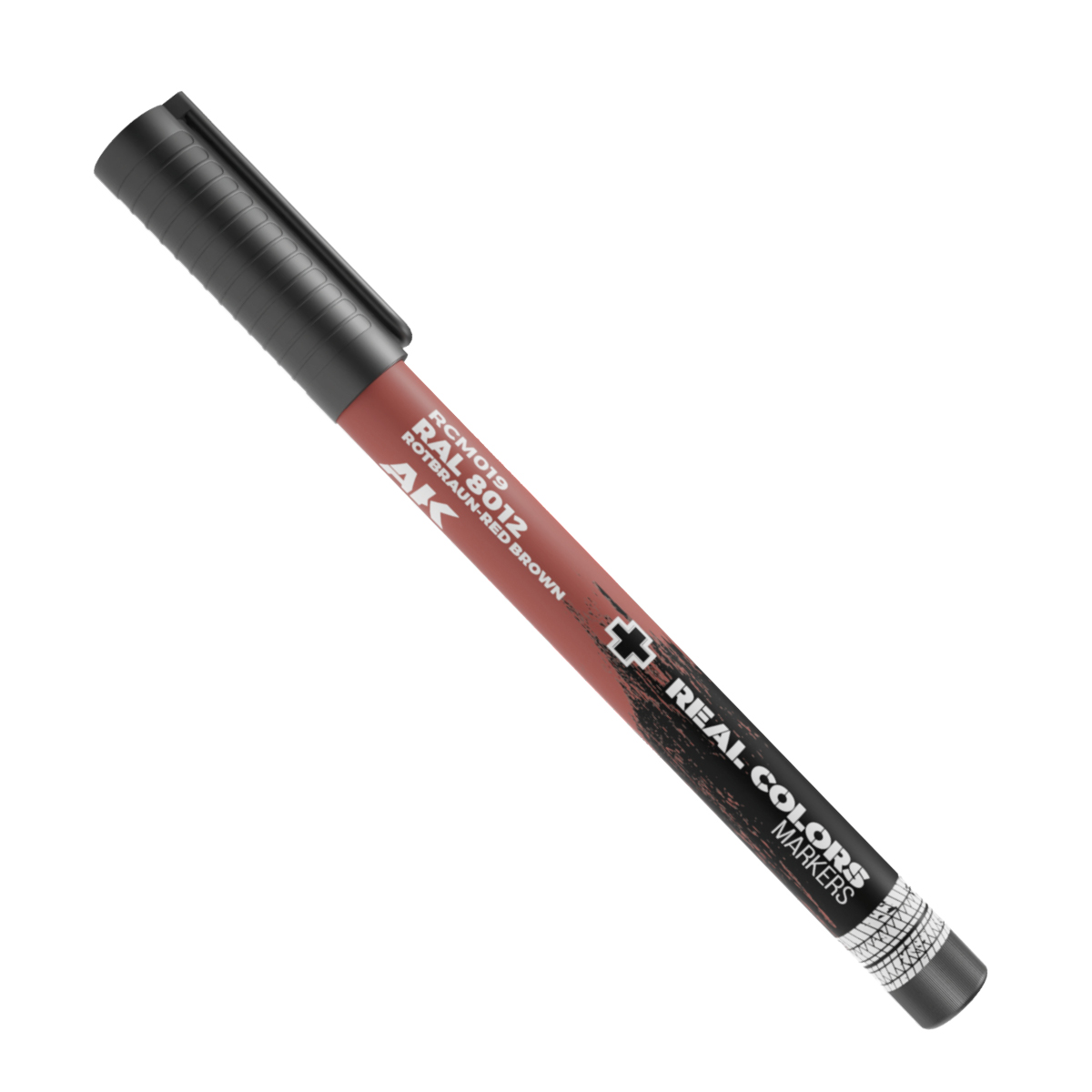 AK REAL COLORS MARKER RAL 8012 rotbraun/red brown