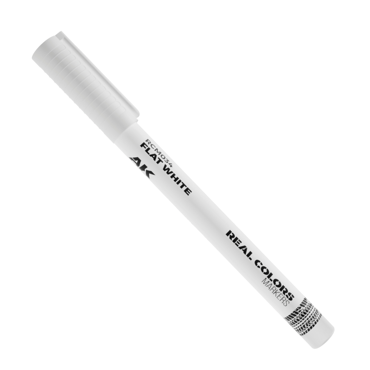 AK REAL COLORS MARKER flat white