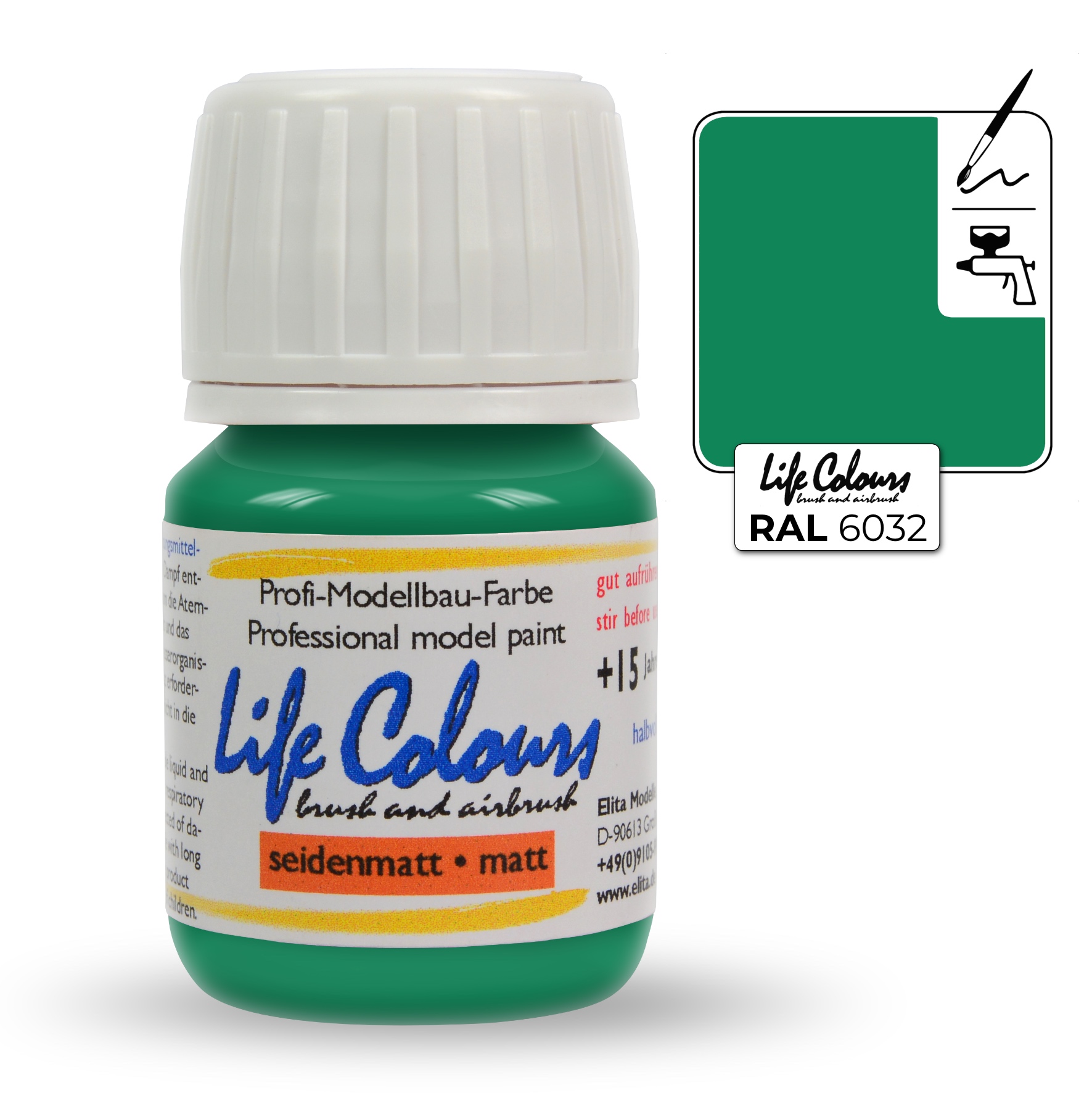 ELITA MODELLE Life Colours sigmální zelená 15ml