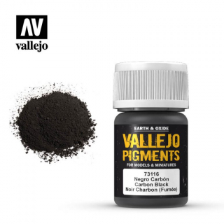 VALLEJO Pigments 73116 Carbon Black (Smoke Black)