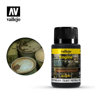 VALLEJO  Vallejo Weathering Effects 73817 Petrol Spills (40ml)