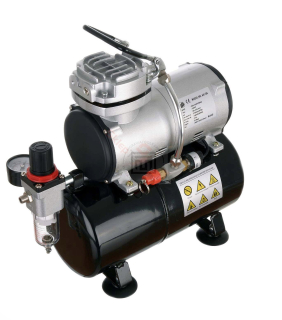 FENGDA Airbrush hobby kompresor s tlakovou nádobou Fengda AS-186