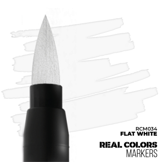 AK REAL COLORS MARKER flat white