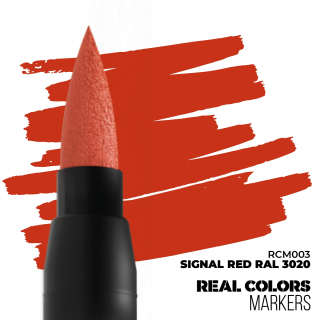 AK REAL COLORS MARKER RAL 3020 signal red