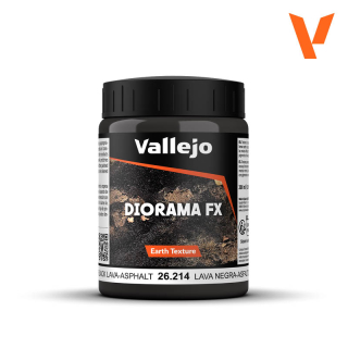 VALLEJO Diorama Effects Black Lava-Asphalt