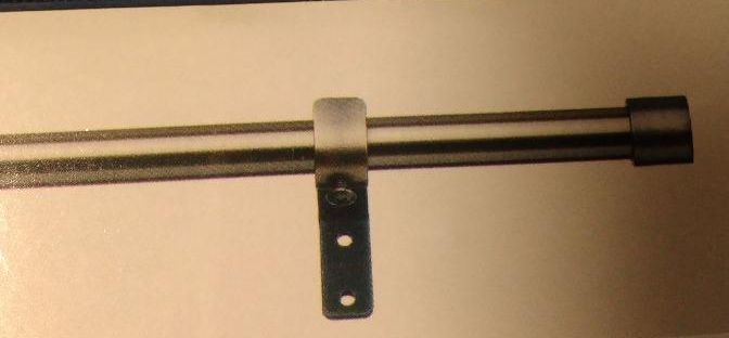 Záclonová tyč Basic 16/160cm zlatá antika