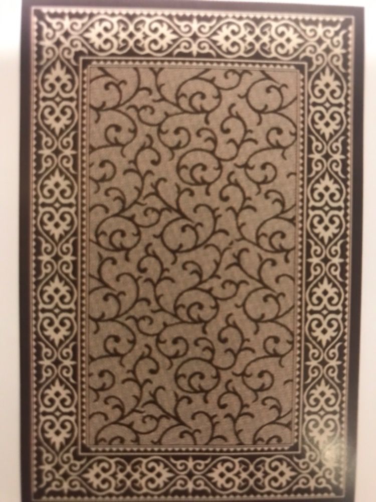 Kusový koberec Naturalle 1918-19 tmavě hnědý  sisal 140x200cm