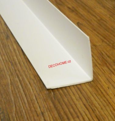 Ochranný roh 40x40x2500mm PVC P14 3080 bílý zesílený