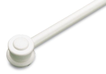 Gardinia Nevada 120cm vitrážní tyčka 12 mm kov/plast bílá