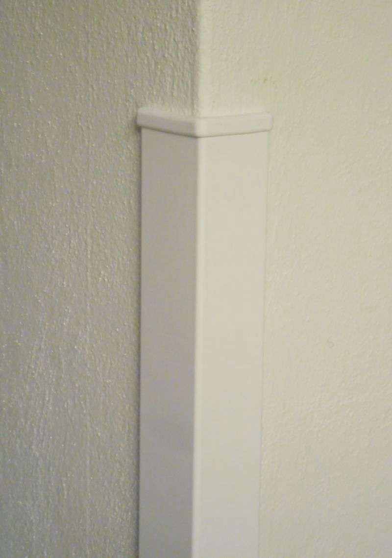 Ochranný roh zdiva 40x40x1450mm bílý