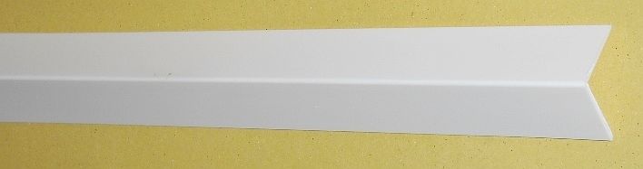 Ochranný roh 20x20x2750mm PVC F15 bílá