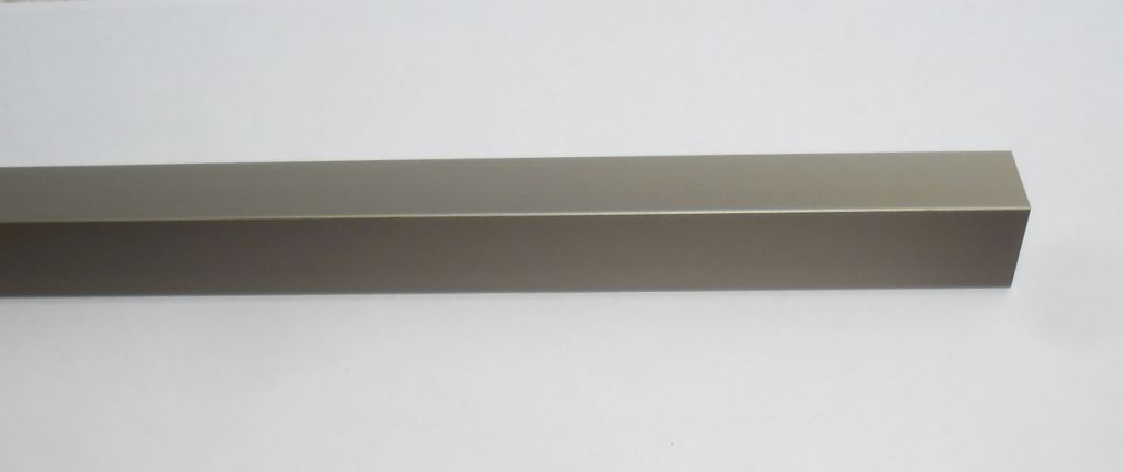 Hliníkový rohový profil 15x15x2500 světlá bronz