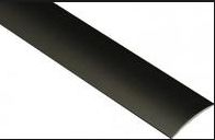 Přechodová lišta hliníková samolepící oblá tmavá bronz š. 4cm - d. 270cm 