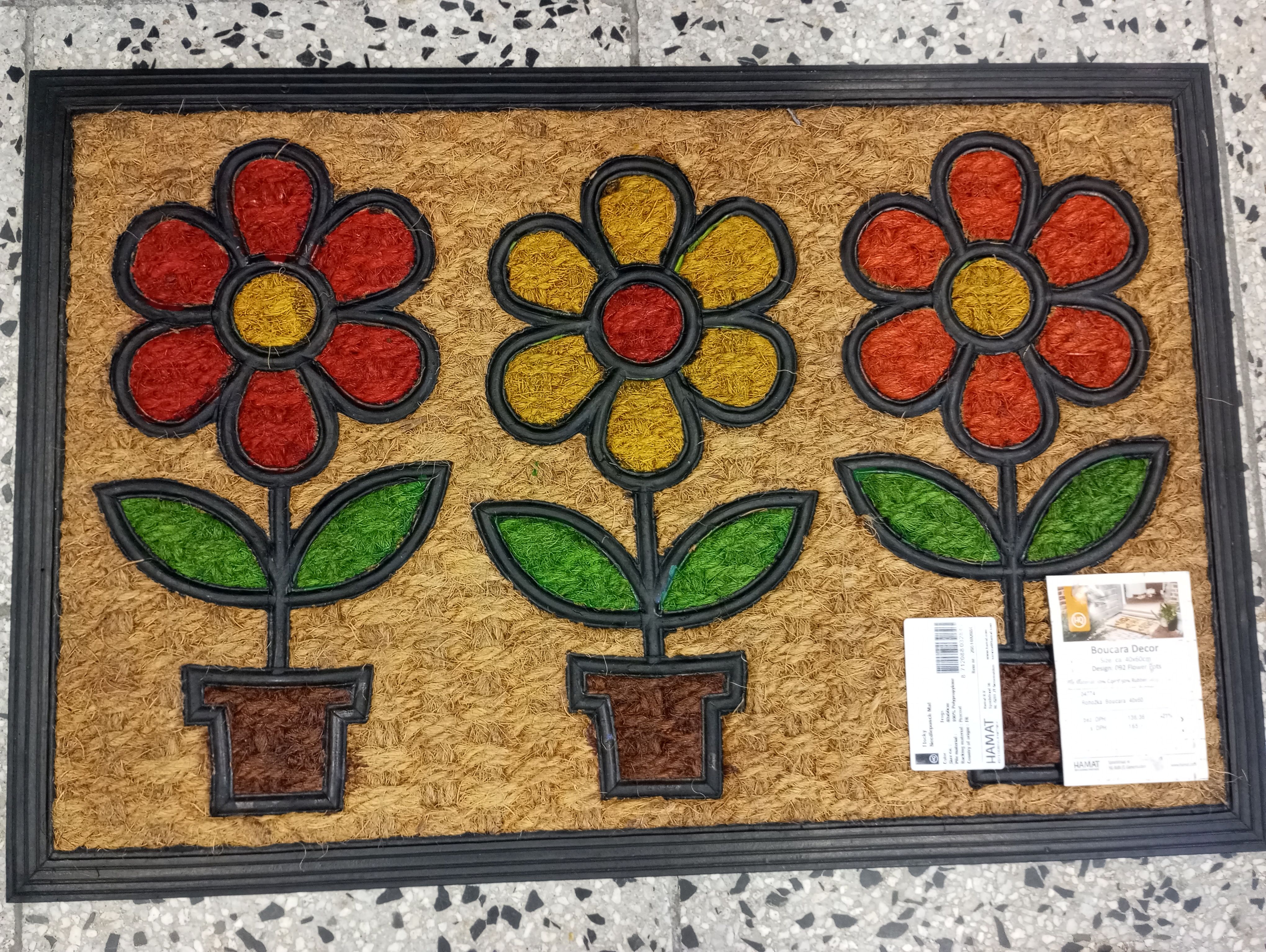 Rohožka Boucara kytky 40x60cm 