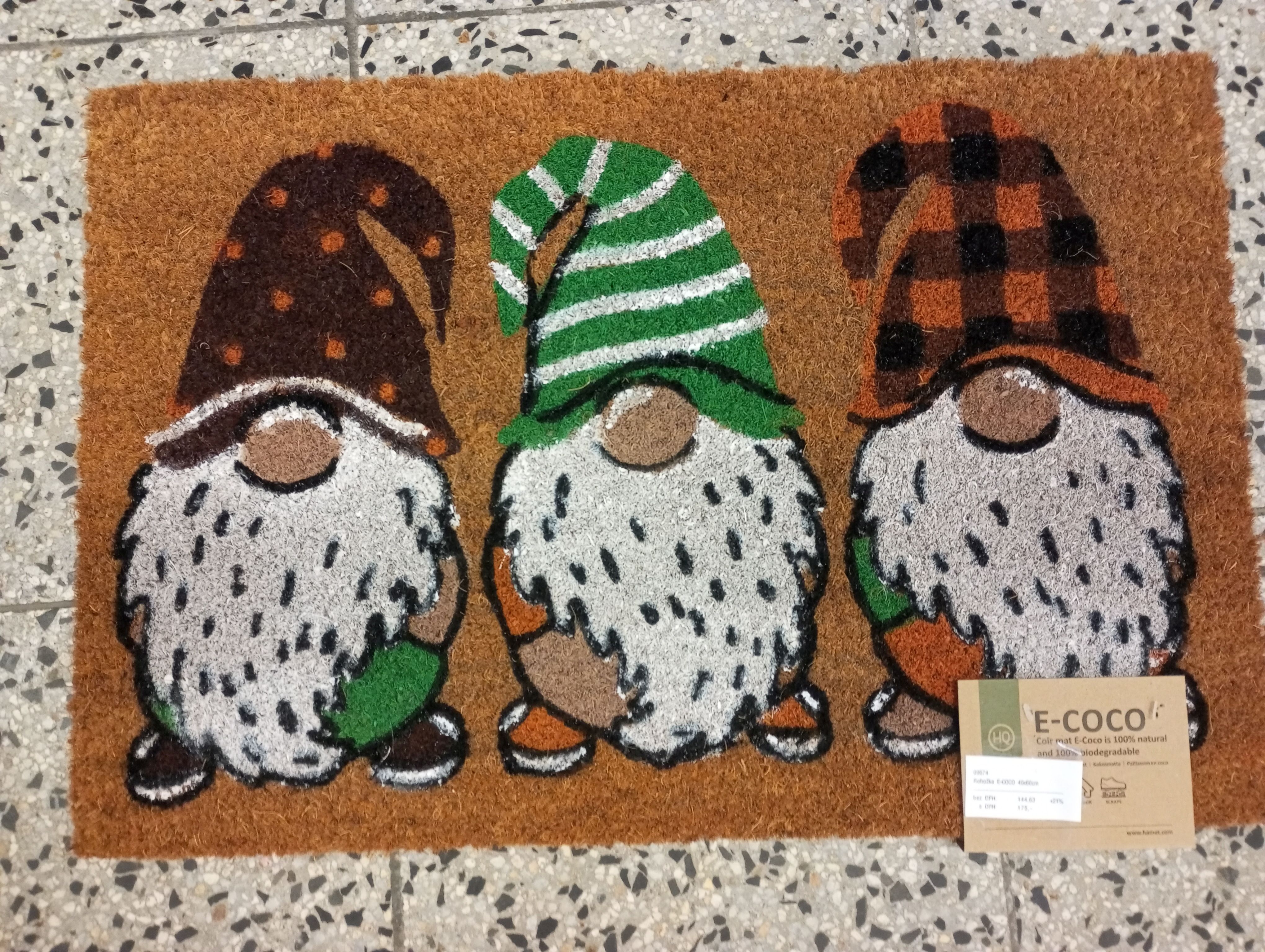 Rohožka E-coco  Skřítci  40x60cm 