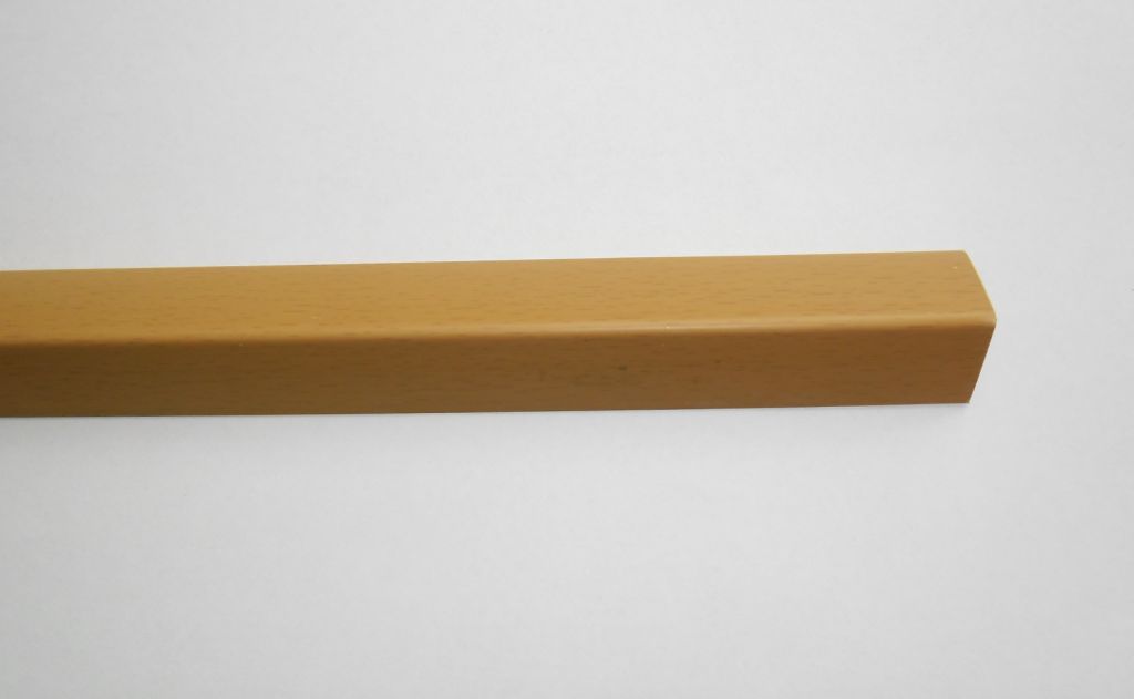 Ochranný roh  25x25x2750 mm PVC F16 buk