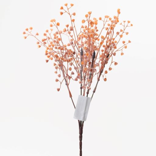 Umělé květiny svazek, 45 cm, přízdoba oranžová