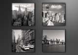 Dekorační obraz 4x20x20cm - 6901 - New York
