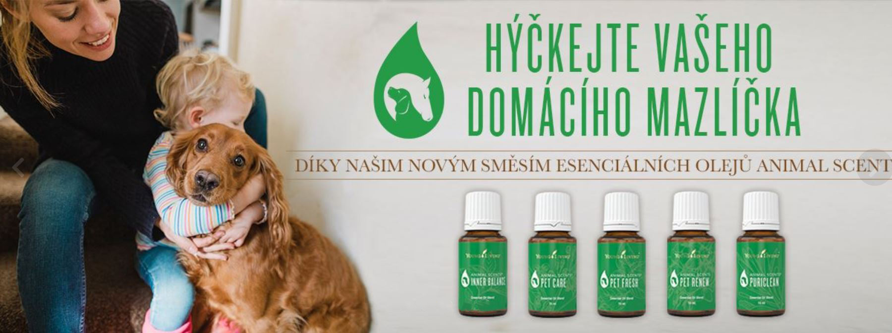 Animal Scents - řada esenciálních olejů pro domácí mazlíčky