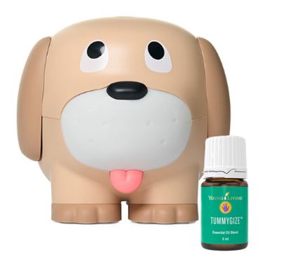Difuzér "Štěňátko" + olej KidScents TummyGize  v ceně