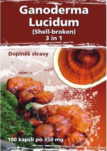 Naturgreen Ganoderma ("Reishi") 100 ks, 450 mg