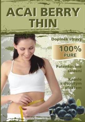 Naturgreen Acai berry Thin 60 kapsl.