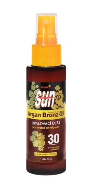 Opalovací olej s BIO arganovým olejem SPF 30 SUN VITAL 100 ml