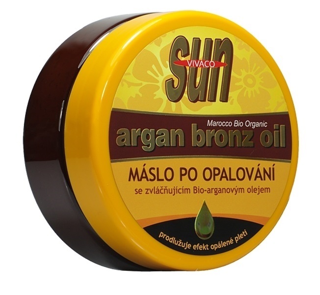 Máslo po opalování s BIO arganovým olejem SUN VIVACO 200 ml