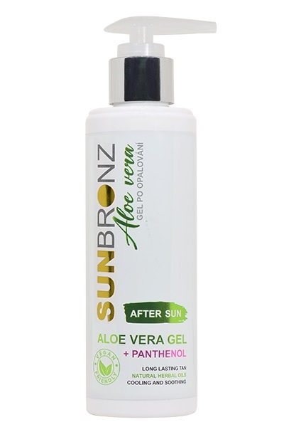Aloe vera gel po opalování SUNBRONZ 200 ml
