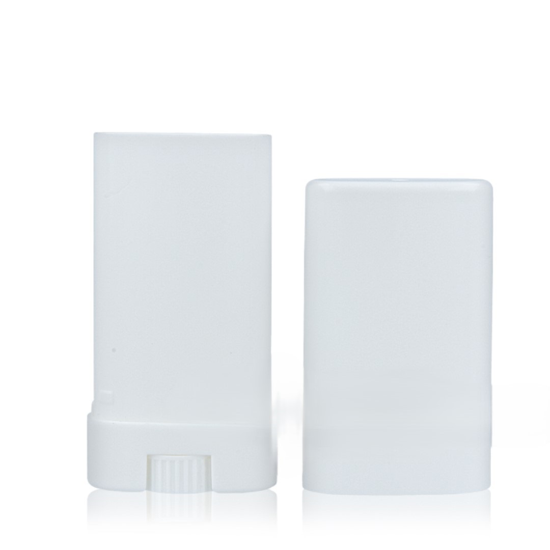 Plastový obal pro tuhé deodoranty bílý, 15 ml, 1 ks