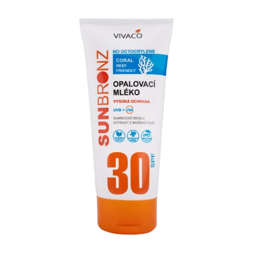 Opalovací mléko SUN BRONZ SPF 30 - Coral Friendly 200 ml