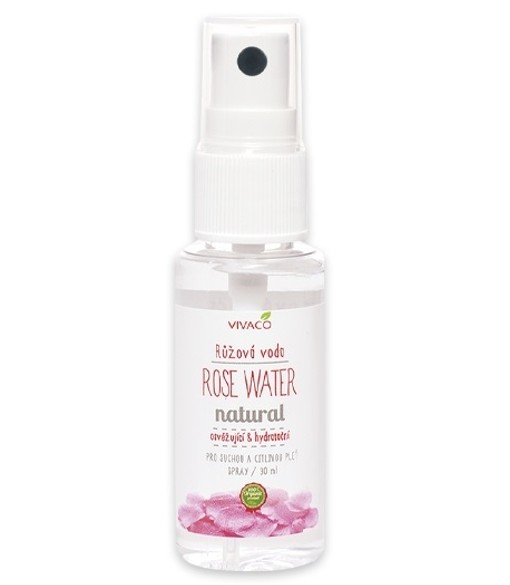 BIO Růžová pleťová voda - cestovní balení 30 ml